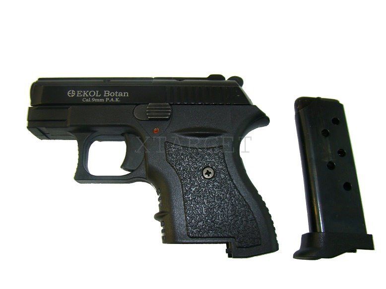 Пістолет стартовий EKOL БОТАН (чорний) BOTAN фото