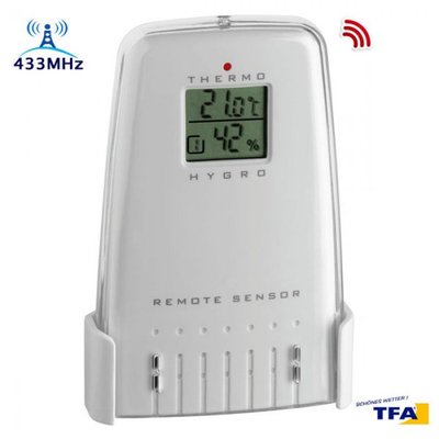 Датчик температури та вологості TFA 303162S2 433 МГц 303162S2 фото