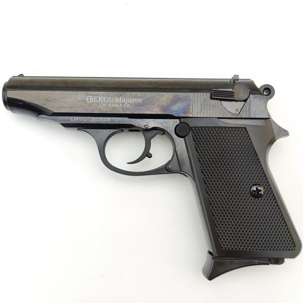 Пістолет стартовий EKOL MAJAROV Black, 9мм (7+1патр) Z21.2.021 фото