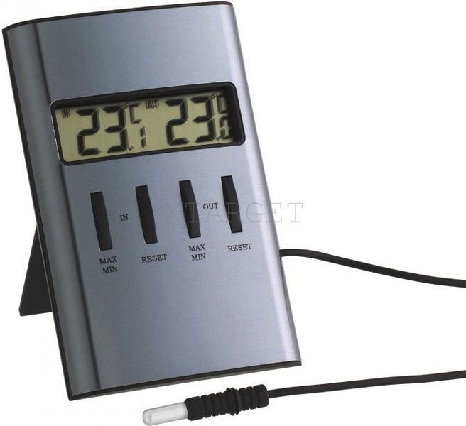 Термометр цифровий TFA зовнішній провідний датчик 98х64х22 мм 301029 фото