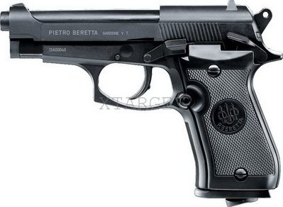 Пистолет пневматический Beretta M84 FS полностью металический с блоубэком 5.8181 5.8181 фото