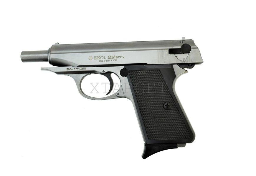 Пістолет стартовий EKOL MAJAROV сірий, 9мм (7+1патр) Z21.2.022 фото