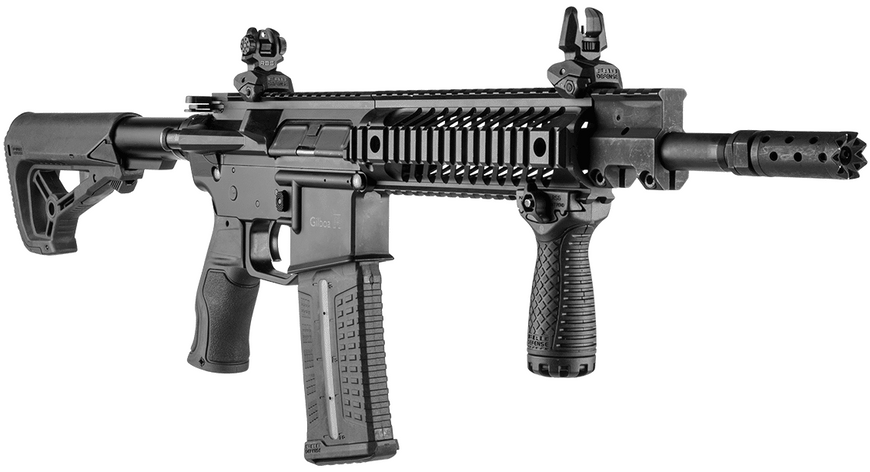 Рукоятка пістолетна FAB Defense GRADUS FBV для AR15, чорна 2410.01.96 фото