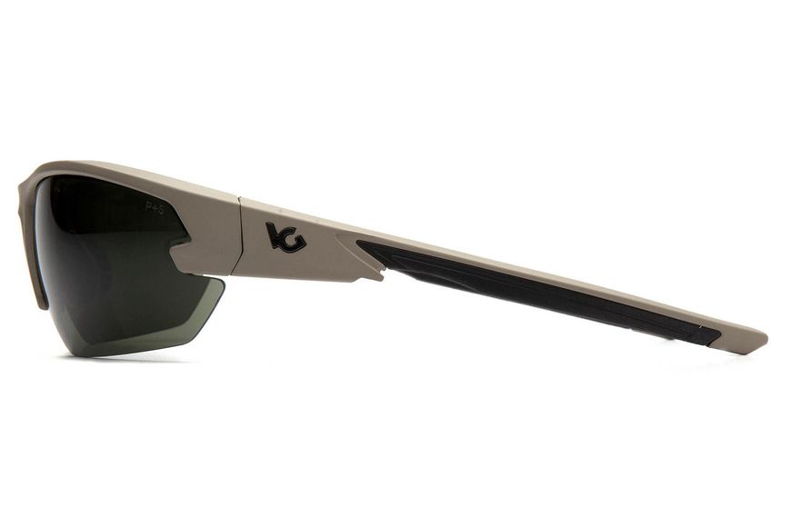 Открытыте защитные очки Venture Gear Tactical SEMTEX Tan (Anti-Fog) (forest gray) серо-зеленые 3СЕМТ-21 фото