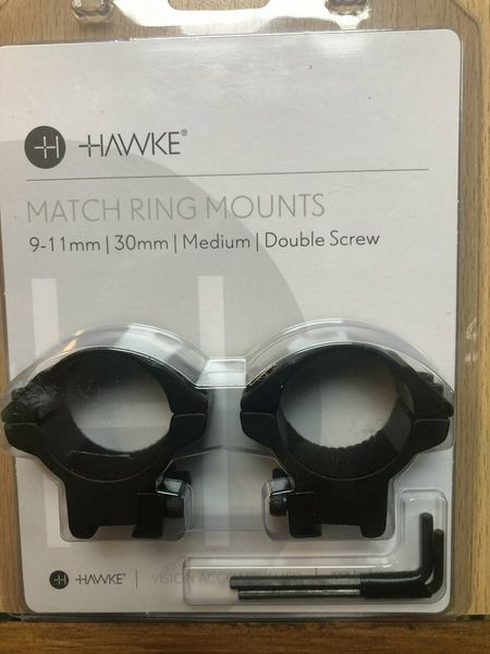 Кільця Hawke Match Mounts 30 СЕРЕДНІ на 11 мм 3986.01.58 фото
