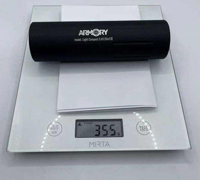 Глушник ARMORY Light Compact для АК 7.62 різьблення 14х1L Light Compact 7.62 фото