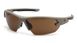 Открытыте защитные очки Venture Gear Tactical SEMTEX Tan (Anti-Fog) (bronze) коричневые 3СЕМТ-50 фото 1