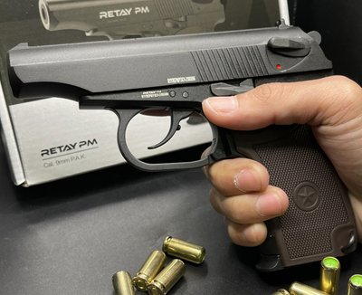 Пистолет стартовый Retay PM кал. 9 мм 1195.09.75 фото